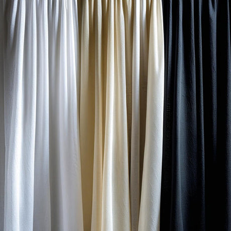 1 Yard Extra-Wide Sheer Voile Fabric for Events & Soft Furnishings 118-120" Width